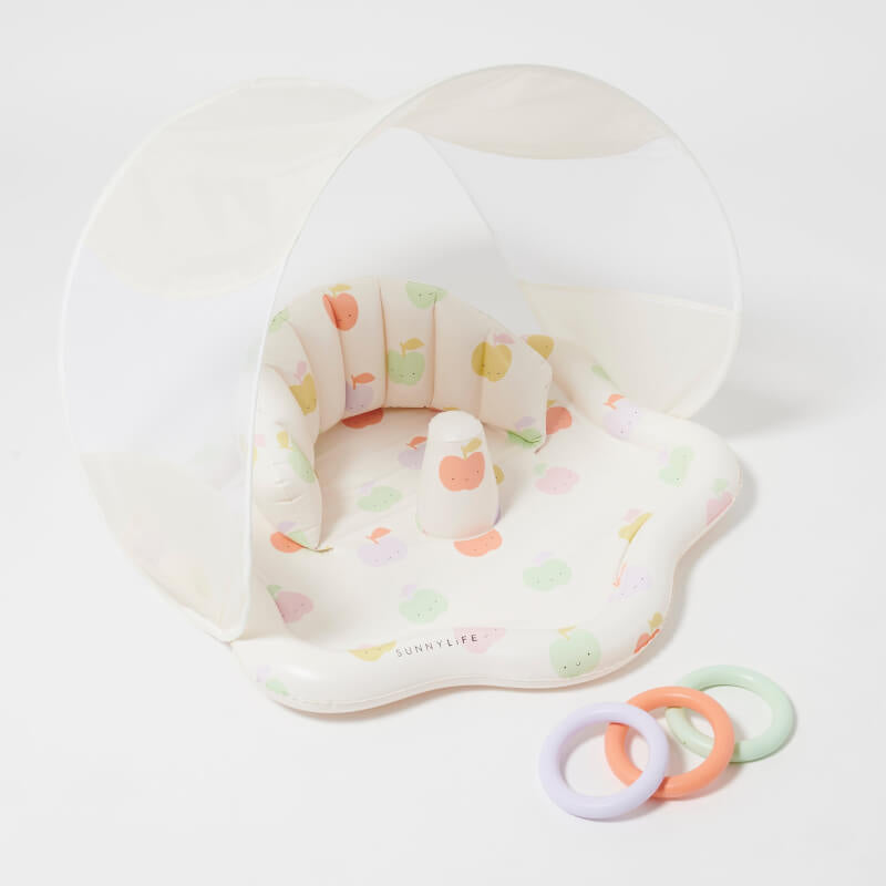 SUNNYLiFE Baby Playmat with Shade - Apple Sorbet Multi