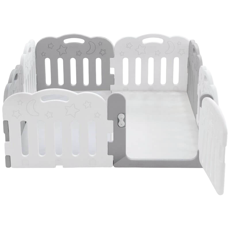 Caraz KIBEL Baby Room - 7 Panels + 1 Door + Mat