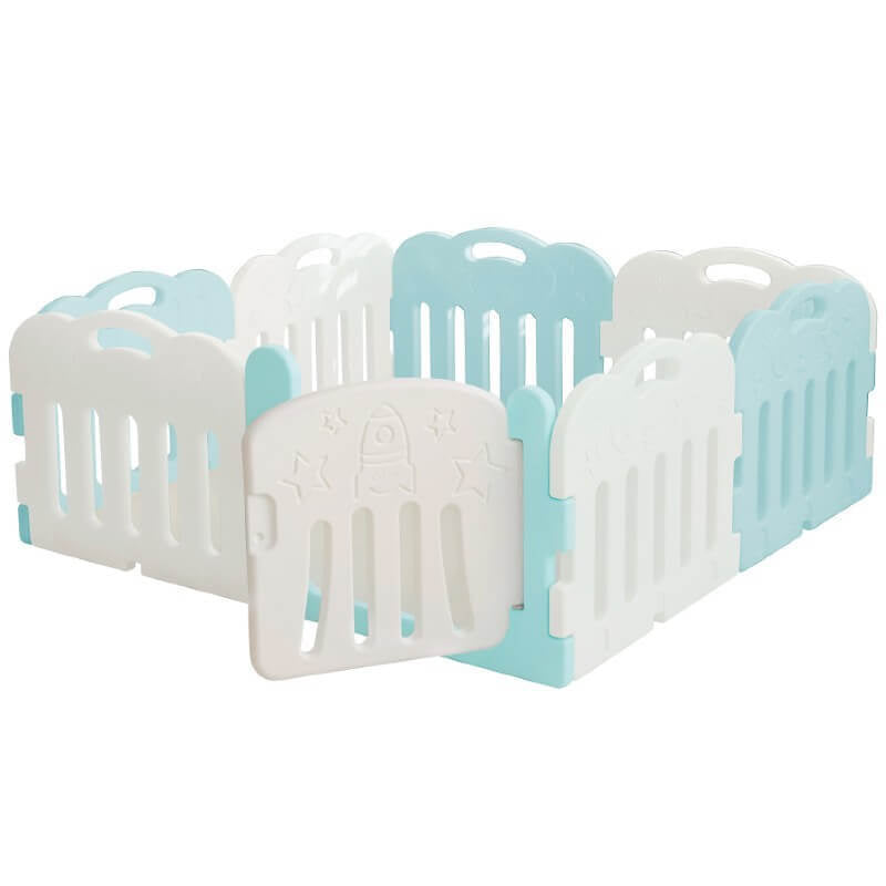 Caraz KIBEL Baby Room - 7 Panels + 1 Door + Mat