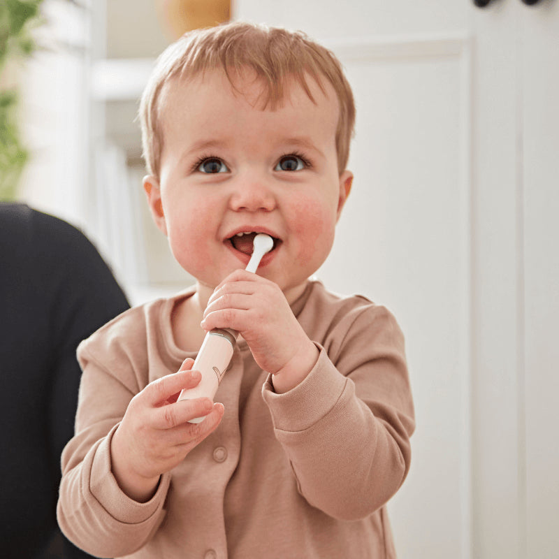 Matchstick Monkey Baby Sonic Toothbrush - Dusty Pink Matchstick Monkey
