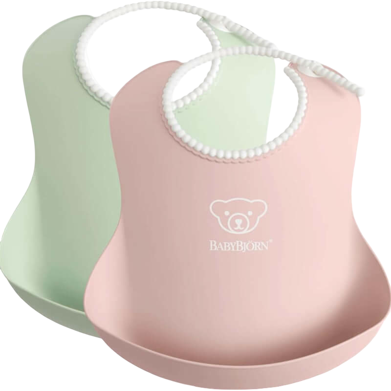 BabyBjorn 嬰兒圍兜 - 2 件裝