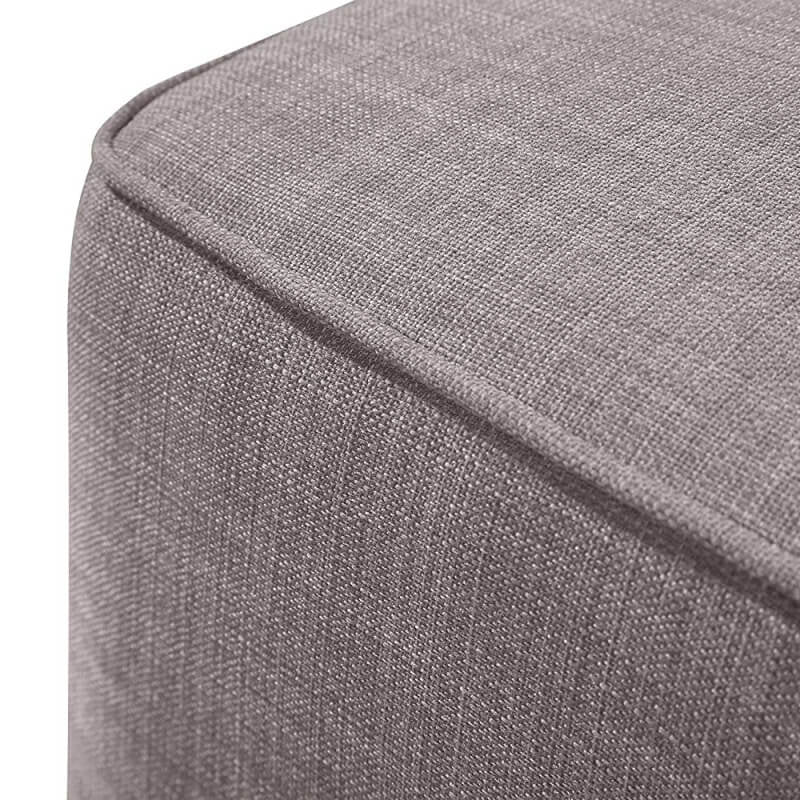 Babyletto Kiwi Gliding Ottoman - Grey Tweed