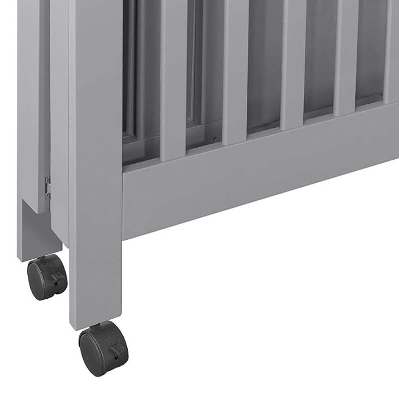 Babyletto Origami Mini Crib - Grey