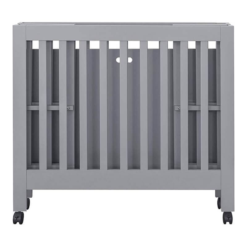Babyletto Origami Mini Crib - Grey