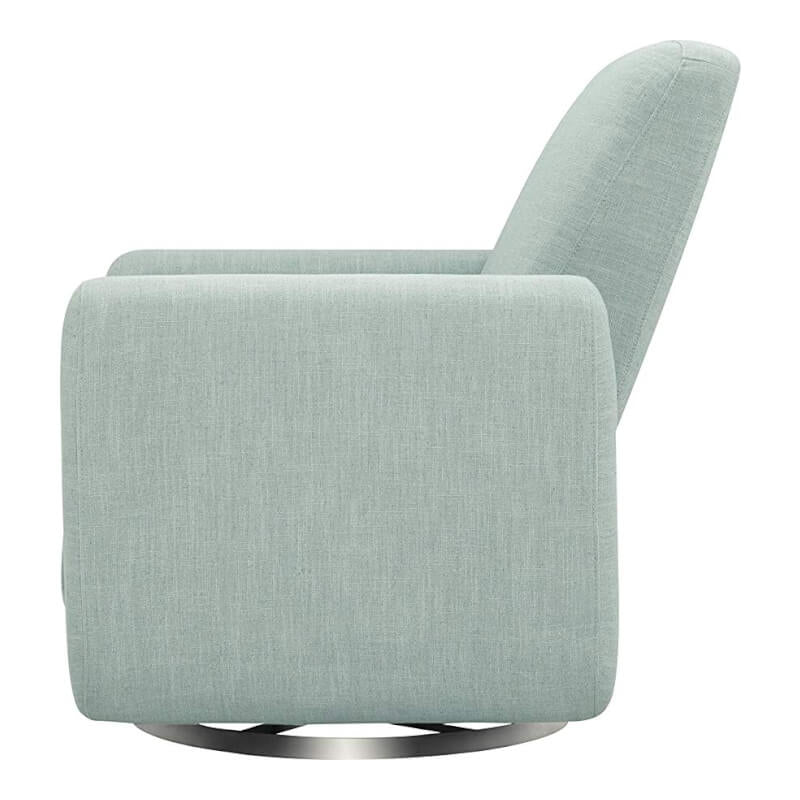 Babyletto Tuba Extra Wide Swivel Glider - Seafoam