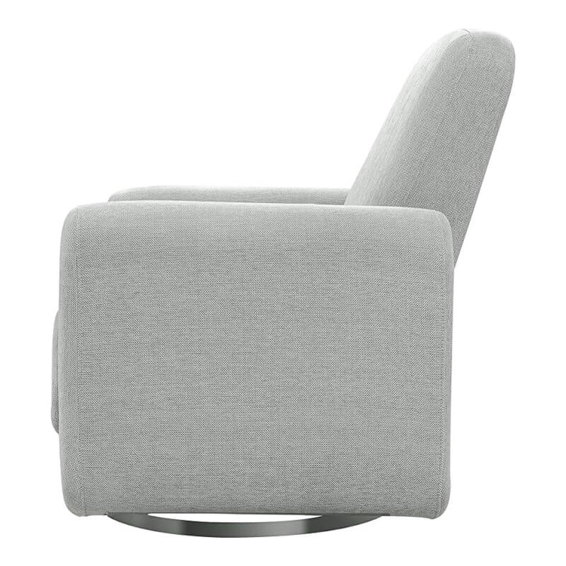Babyletto Tuba Extra Wide Swivel Glider - Winter Grey Weave