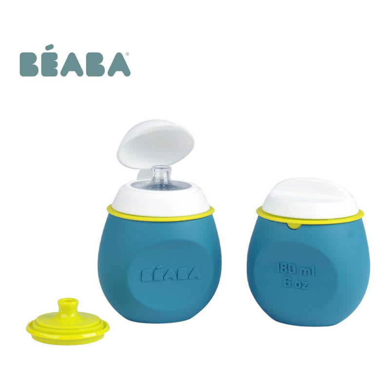 Beaba BabySqueez 2-in-1 & SqueezPortion Set - Blue