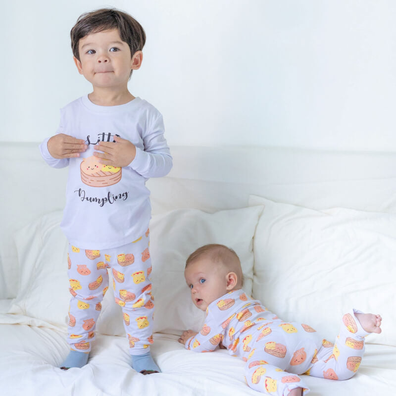 The Wee Bean Bamboo Blend Two Piece Pajama Set
