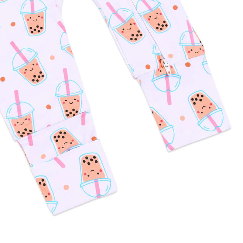 The Wee Bean Bamboo Convertible Zip Romper