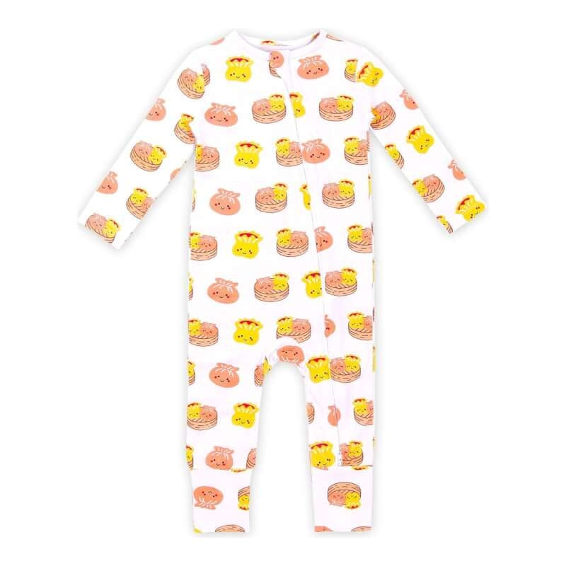 The Wee Bean Bamboo Convertible Zip Romper