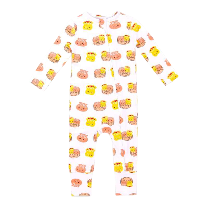 The Wee Bean Bamboo Convertible Zip Romper