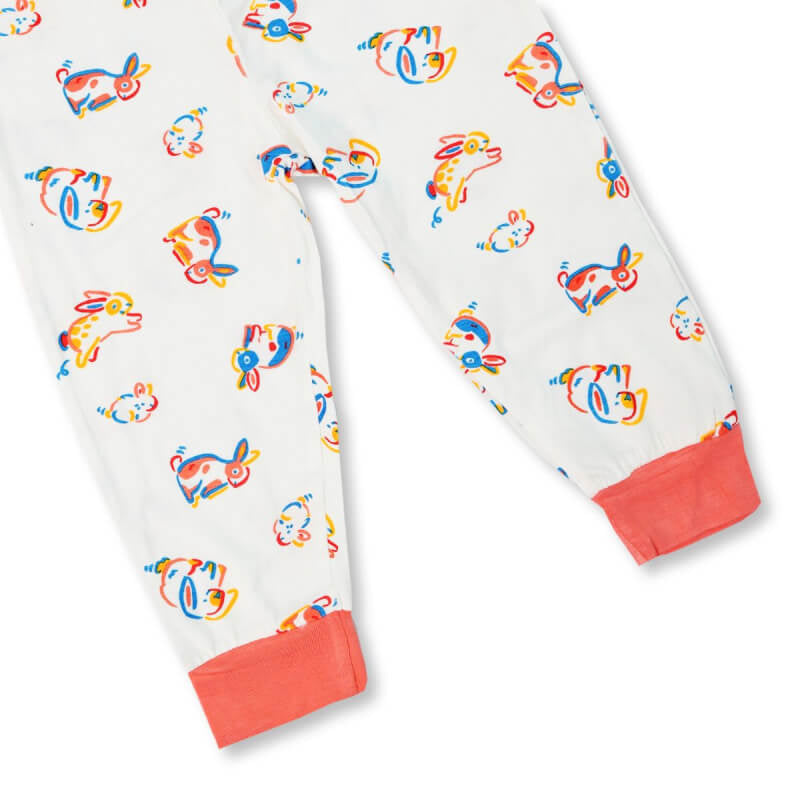 NotTooBig Bamboo Pyjamas 2-Pack - Bunny