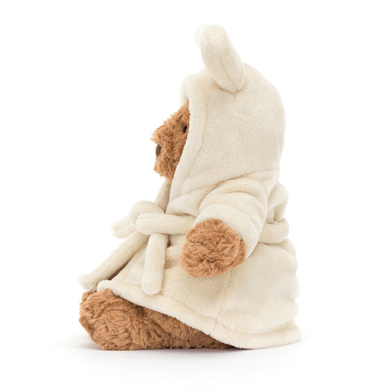 Jellycat Bartholomew Bathrobe Bear soft toy 26cm