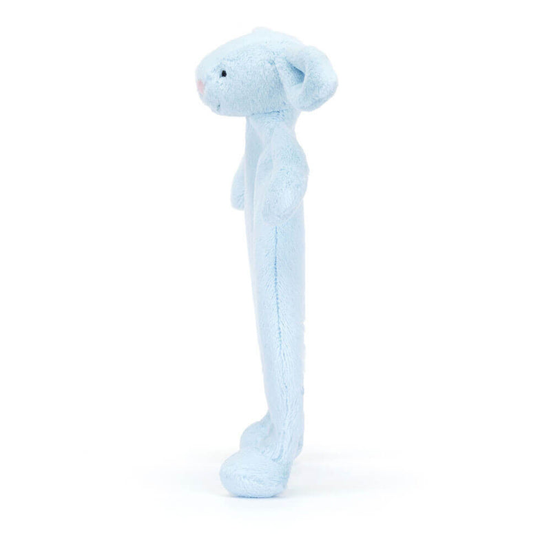 Jellycat 害羞的淺藍色兔子安撫巾 27厘米 x 20厘米 x 7厘米