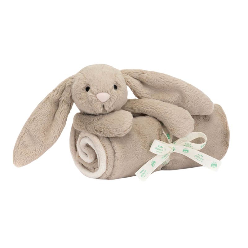 Jellycat Bashful Beige Bunny Blankie 56cm x 70cm x 9cm