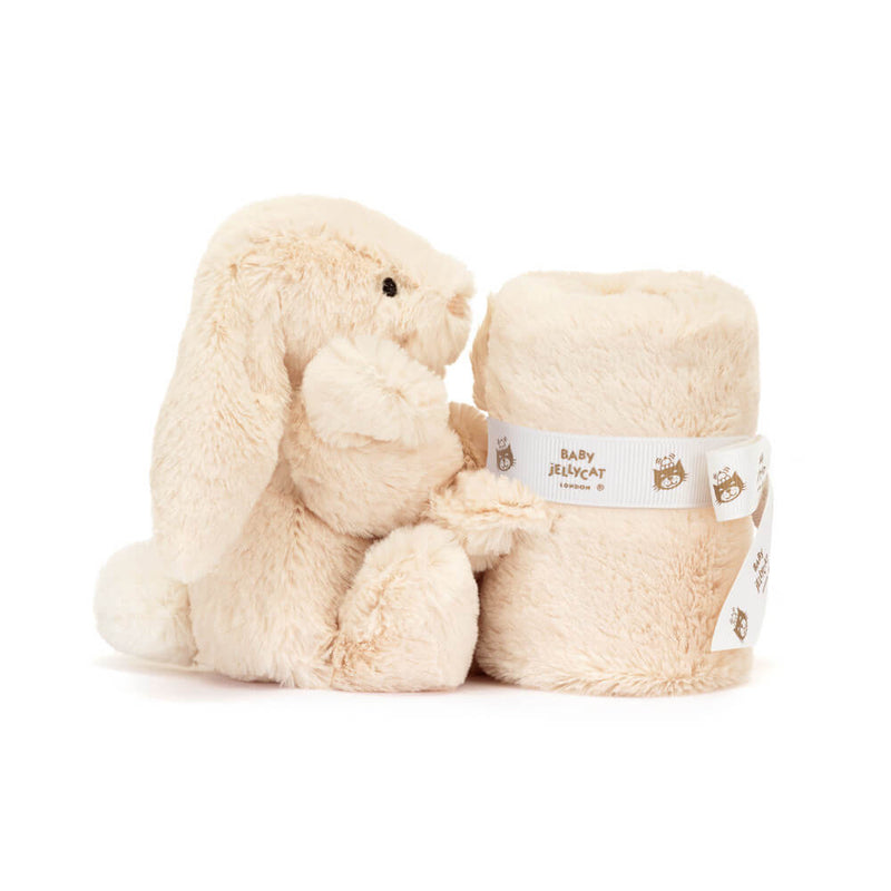 Jellycat Bashful Beige Luxe Bunny Soother 15cm x 34cm x 34cm
