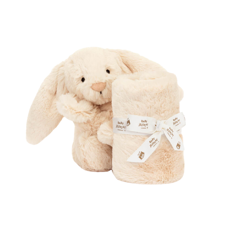 Jellycat Bashful Beige Luxe Bunny Soother 15cm x 34cm x 34cm
