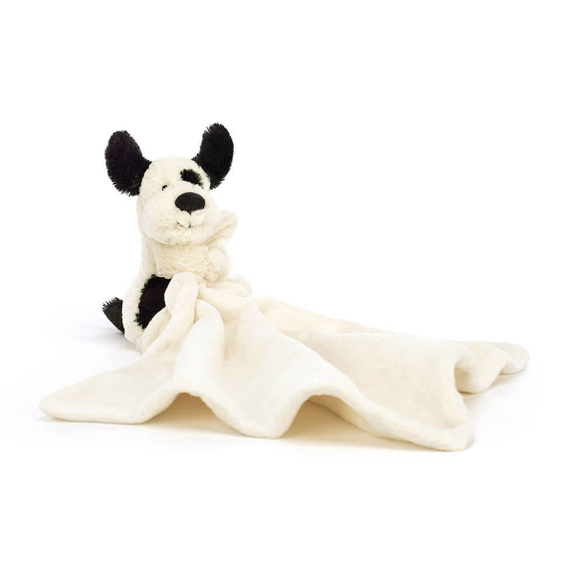 Jellycat Bashful 黑白相間幼犬安撫玩具 15公分 x 34公分 x 34厘米