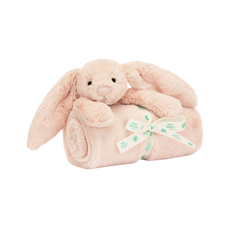 Jellycat Jellycat Bashful Blush Bunny Blankie 56cm x 70cm x 9cm