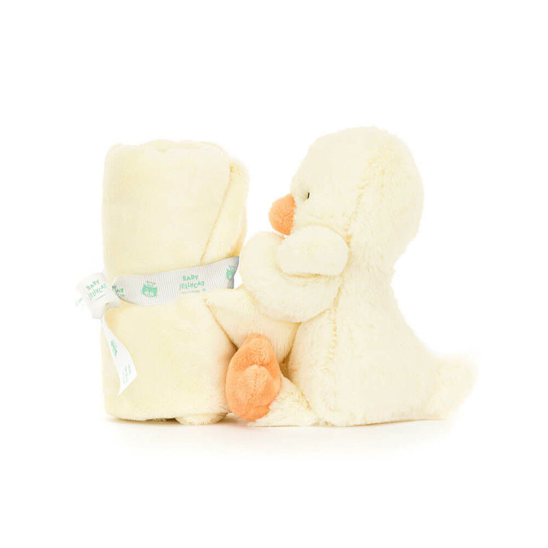 Jellycat Bashful Duckling Soother 15cm x 34cm x 34cm