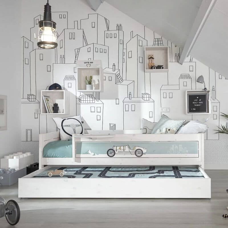 LIFETIME Kidsrooms Basic Bed 90x200cm