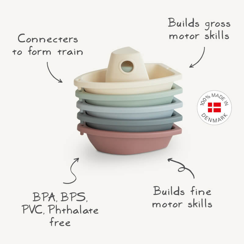 Mushie Bath Boats - Original