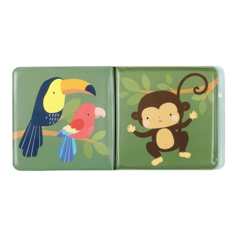 A Little Lovely Company Bath Book - Jungle Friends