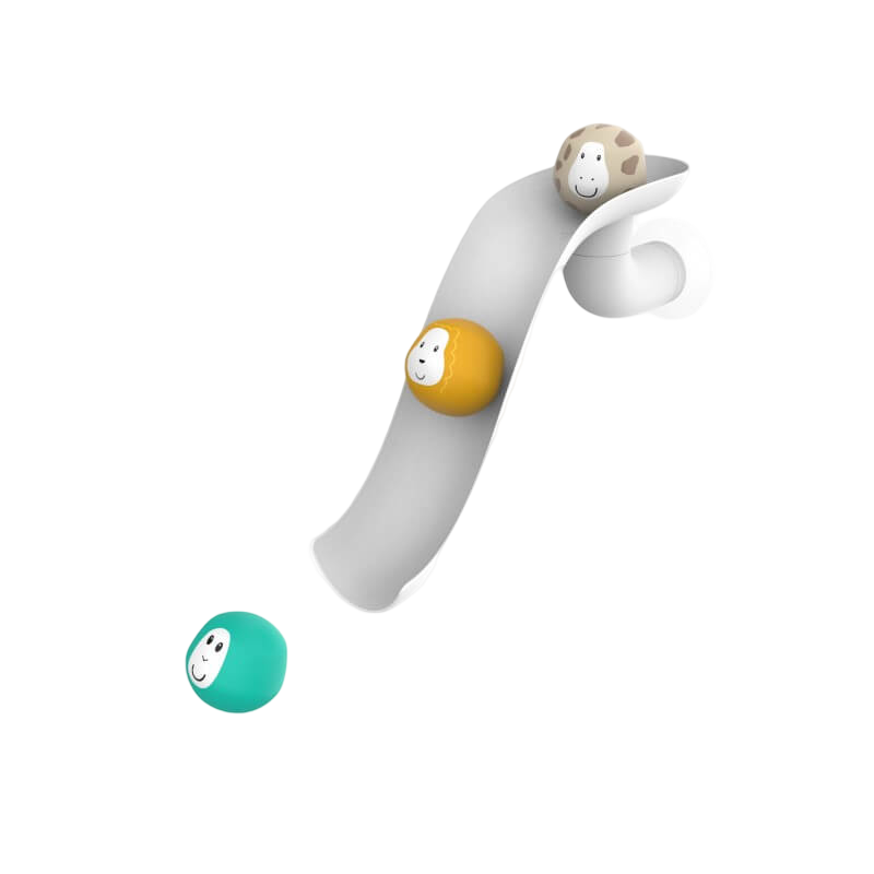 Matchstick Monkey Bathtime Slideset - White