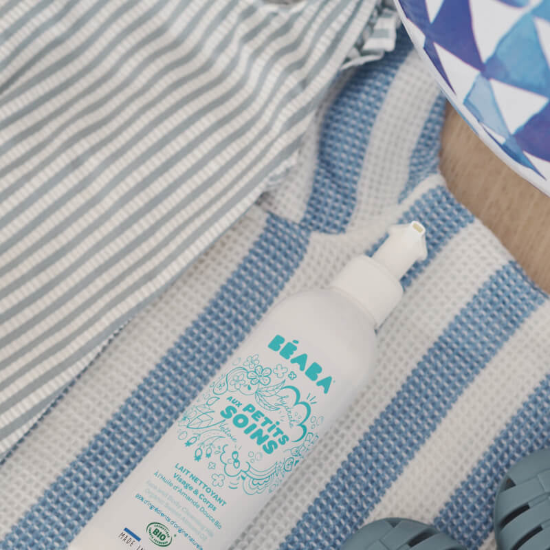 Beaba Face and Body Cleansing Milk with Organic Sweet Almond Oil 250ml