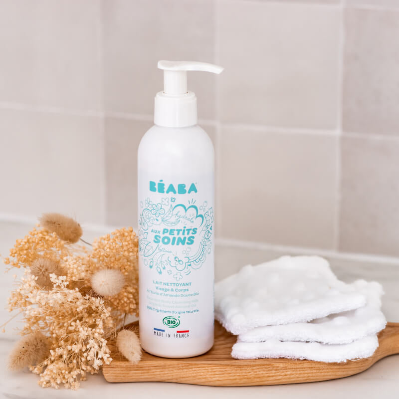 Beaba Face and Body Cleansing Milk with Organic Sweet Almond Oil 250ml