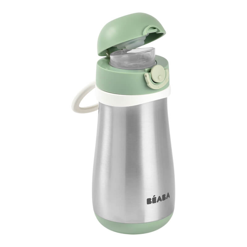 Beaba Stainless Steel Spout Bottle 350ml Beaba