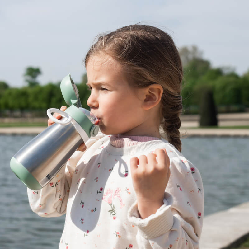 Beaba Stainless Steel Spout Bottle 350ml Beaba