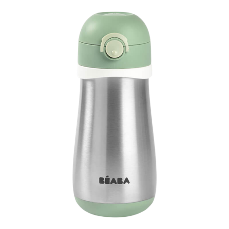 Beaba Stainless Steel Spout Bottle 350ml Beaba