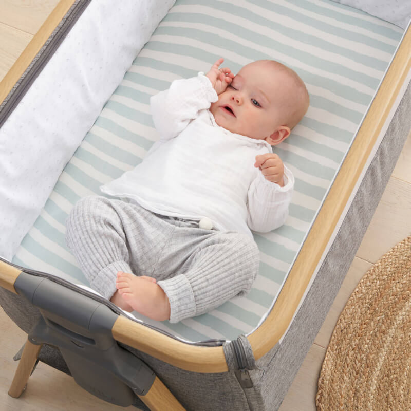 Tutti Bambini Bedside Crib Fitted Sheets 2-Pack - Run Wild Tutti Bambini