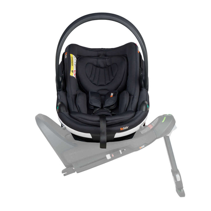 BeSafe Beyond 360 Car seat - Black Soft Breeze Fabric (Requires Base) BeSafe
