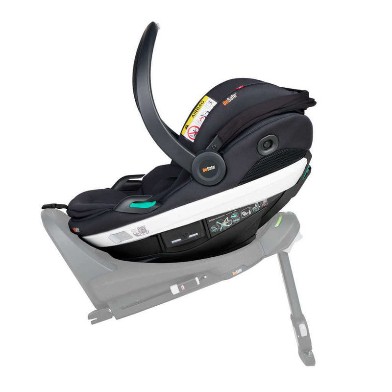 BeSafe Beyond 360 Car seat - Black Soft Breeze Fabric (Requires Base) BeSafe