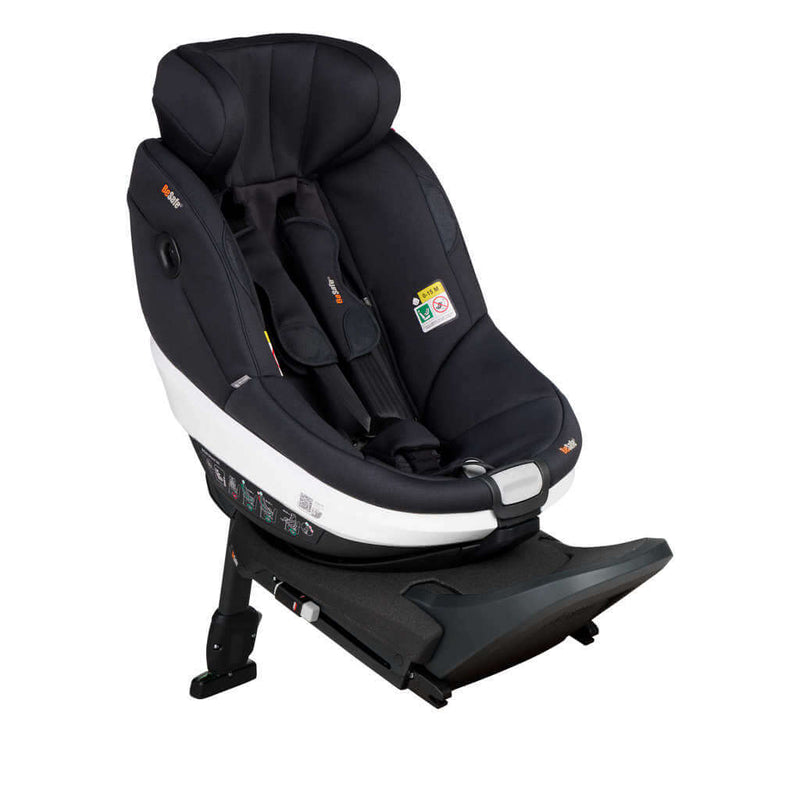 BeSafe Beyond 360 Car seat - Black Soft Breeze Fabric (Requires Base)