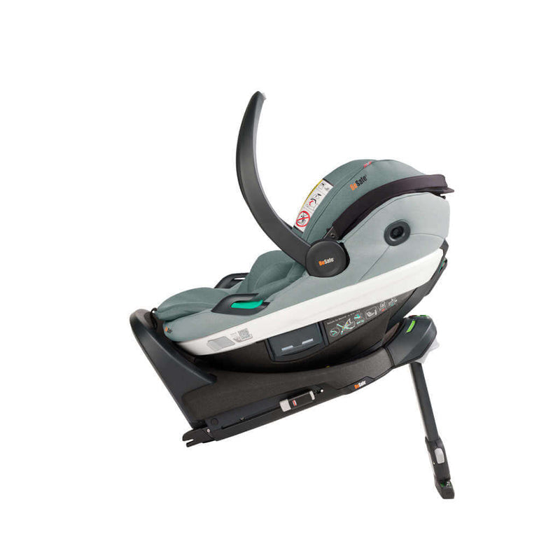 BeSafe Beyond 360 Car seat - Sea Green Melange Fabric (Requires Base) BeSafe