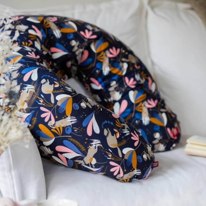 紅堡 | Cocoonababy 大號 Flopsy 孕婦哺乳枕 - Jersey Lorena