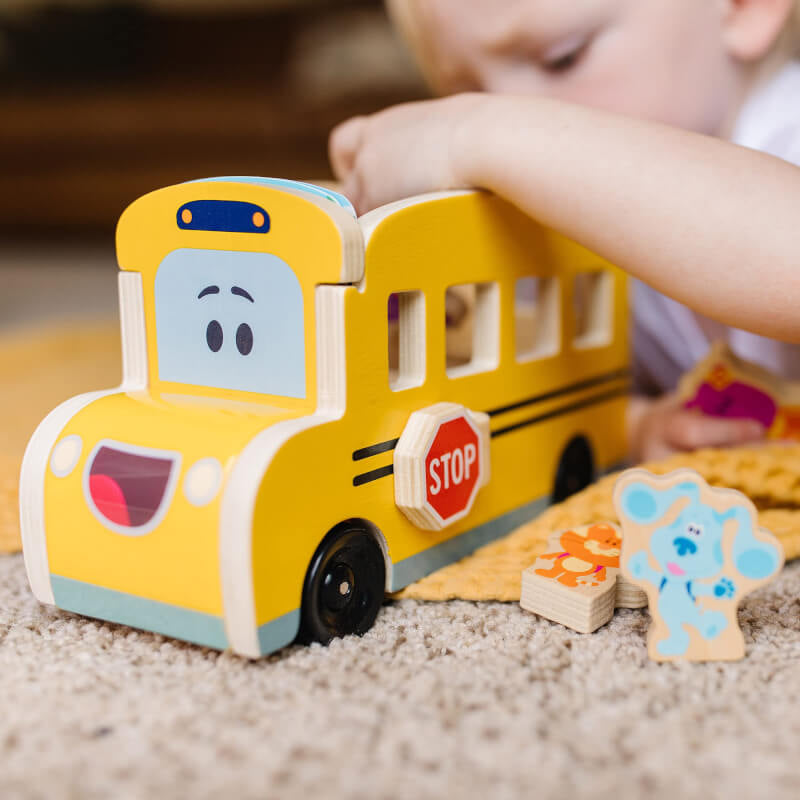 Melissa & Doug 藍色線索與你!迴力校車
