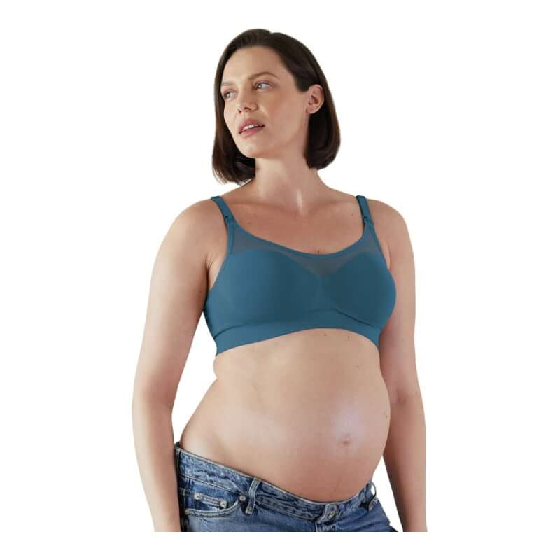 Bravado Designs Body Silk Seamless Sheer Nursing Bra - Midnight Sky