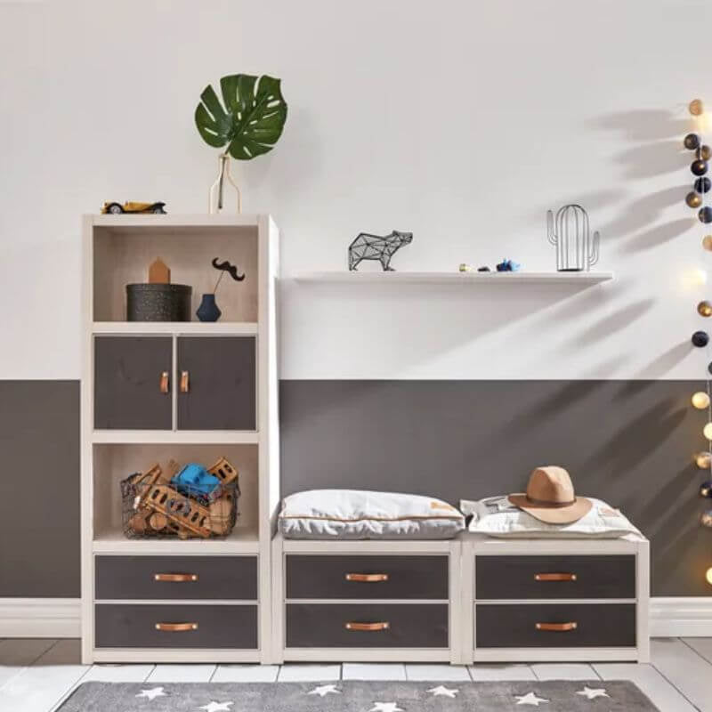 LIFETIME Kidsrooms Bookcase with 3 Shelves