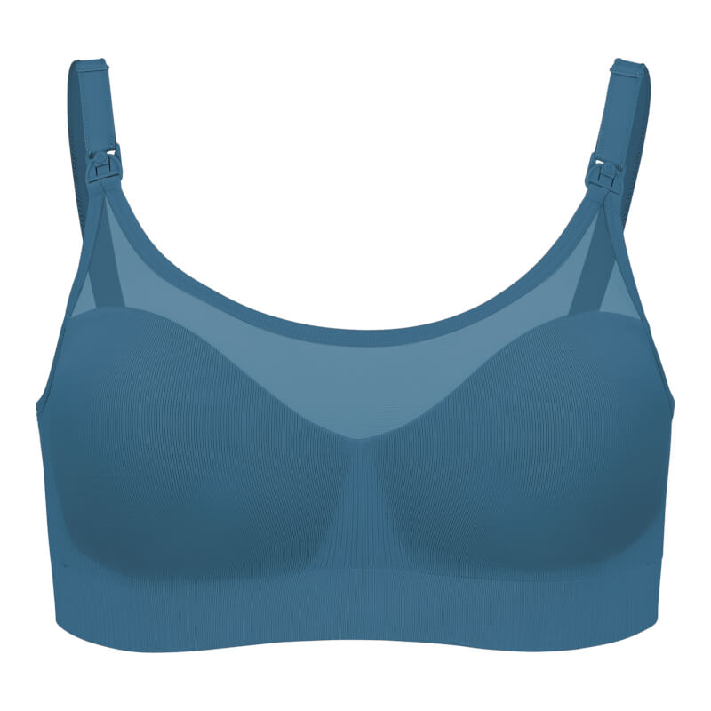Bravado Designs Body Silk Seamless Sheer Nursing Bra - Midnight Sky - Medium