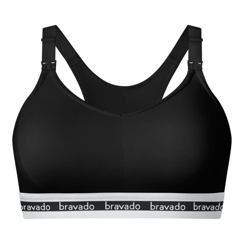 Bravado Designs Original Full Cup Nursing Bra - Sustainable - Black - Large