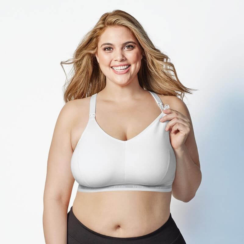 Bravado Designs Original Full Cup Nursing Bra - White - Small