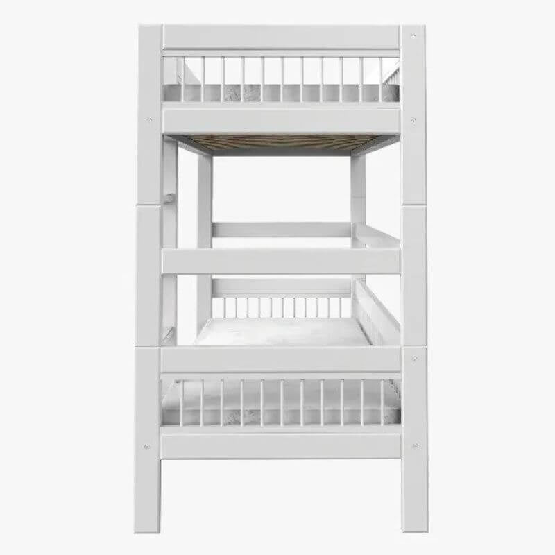 LIFETIME Kidsrooms Breeze Bunk Bed with Straight Ladder 90x200cm - White