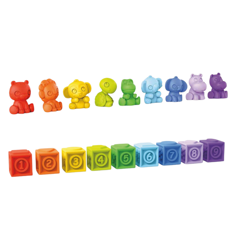 Bright Starts™ 積木與可愛玩具 18 件套禮盒