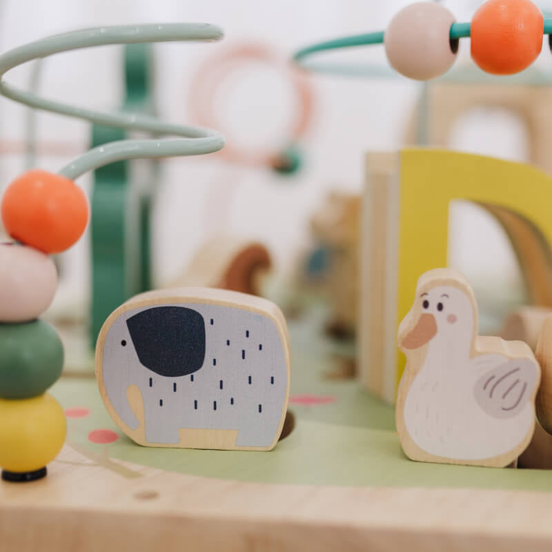 Bubble 7 in 1 Large Wooden Activity Center