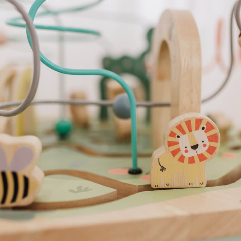 Bubble 7 in 1 Large Wooden Activity Center