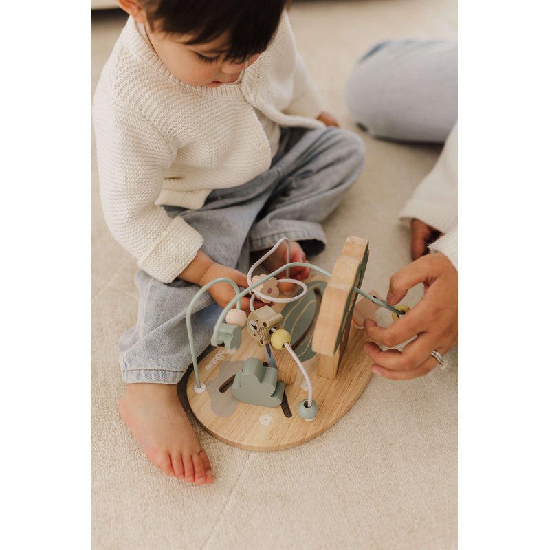 Bubble Wooden Bead Maze Bubble